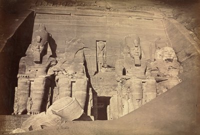 Tempio di Ramesses II, Abu Simbel da Antonio Beato