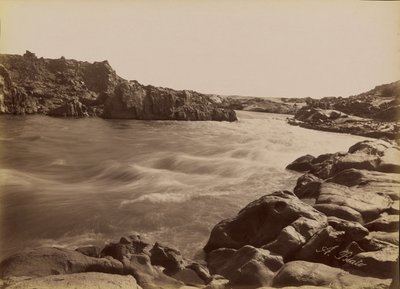 [La Rapida della Prima Cataratta] / [Le Rapide de la Premiere Cataracte] da Antonio Beato
