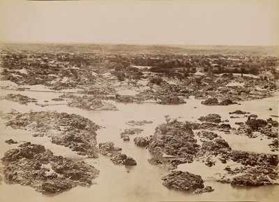 [Vista della Prima Cataratta] / [Vue de la Premiere Cataracte] da Antonio Beato