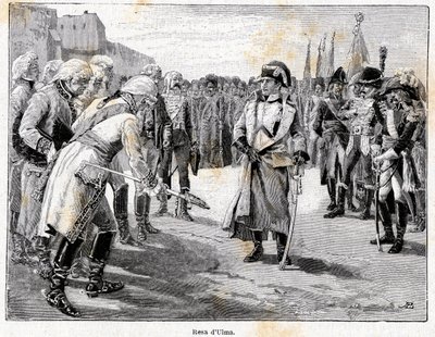 Napoleone Bonaparte, vittorioso nella battaglia di Ulm, il 20 ottobre da Antonio Bonamore