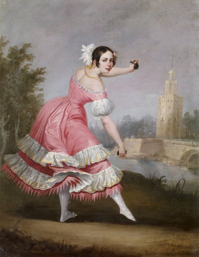 Una ballerina di bolero da Antonio Cabral Bejarano