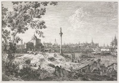 Vedute: Veduta immaginaria di Padova da Antonio Canaletto