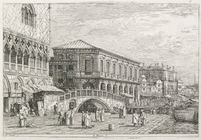 Vedute: La prigione, Venezia da Antonio Canaletto
