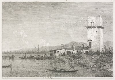 Vedute: La Torre di Malghera da Antonio Canaletto