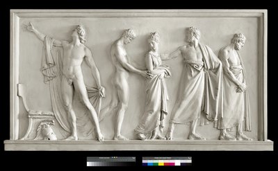 Achille che consegna Briseide agli araldi di Agamennone da Antonio Canova