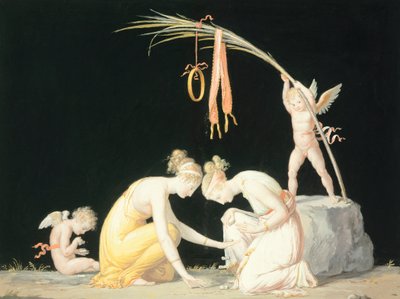 Giocatori di astragali da Antonio Canova