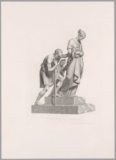 Carità, da Oeuvre de Canova da Antonio Canova