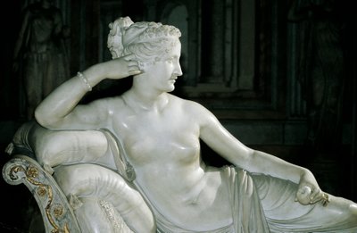 Paolina Borghese come Venere Vincitrice da Antonio Canova