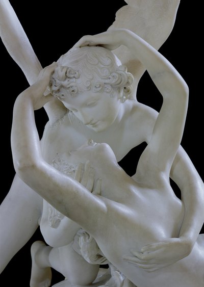 Psiche rianimata dal bacio di Cupido (dettaglio) da Antonio Canova