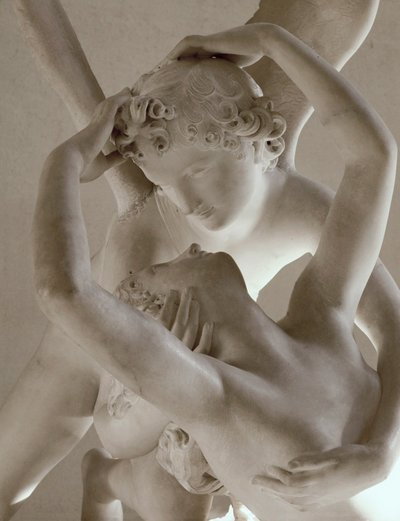Psiche riportata in vita dal bacio di Amor ... da Antonio Canova