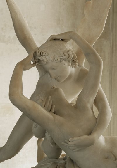 Psiche riportata in vita dal bacio di Amor ... da Antonio Canova