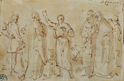 Socrate beve la coppa di cicuta, c.1787 da Antonio Canova