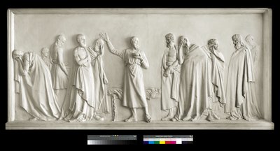 Socrate che beve la coppa di cicuta da Antonio Canova
