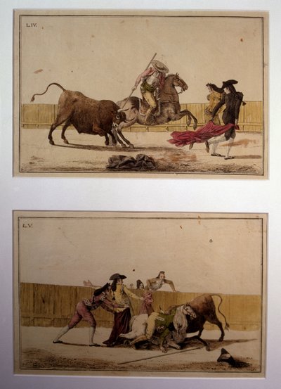 Palcoscenico della corrida da Antonio Carnicero