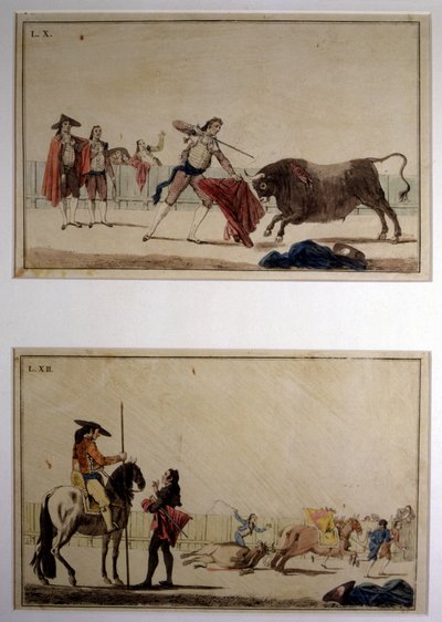 Palcoscenico della corrida da Antonio Carnicero