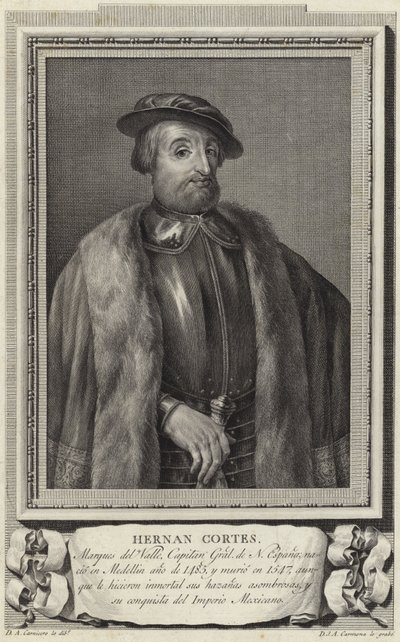 Hernan Cortez da Antonio Carnicero