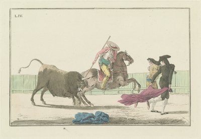 Tavola IV, dalla serie Collezione delle principali azioni di una corrida di tori da Antonio Carnicero