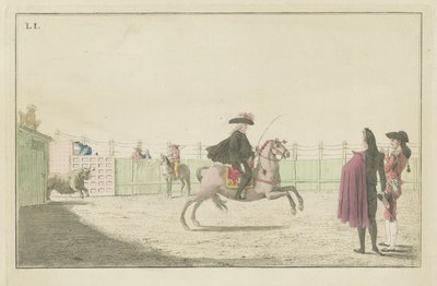 Piastra I, dalla serie Colección de las principales suertes de una corrida de toros da Antonio Carnicero