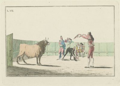 Tavola VII, dalla serie Colección de las principales suertes de una corrida de toros da Antonio Carnicero