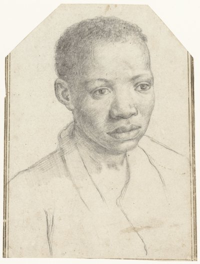 Ritratto di un ragazzo nero da Antonio Carracci