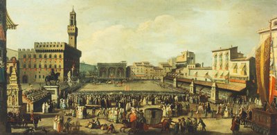 Festa in Piazza della Signoria di Antonio Cioci da Antonio Cioci or Ciocchi