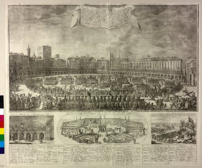 Illustrazione delle festività da Antonio Cioci or Ciocchi