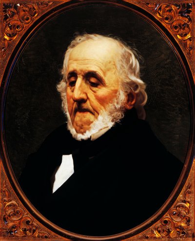 Ritratto di Gino Capponi da Antonio Ciseri