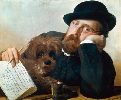 Ritratto di Neri Tanfucio da Antonio Ciseri