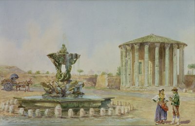 Il Tempio di Vesta a Roma da Antonio Colli