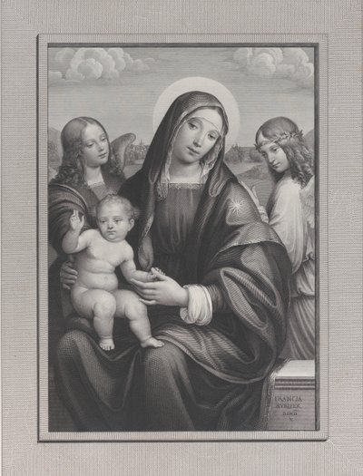 Madonna con bambino e angeli da Antonio Dalco