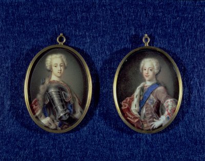 Principe Henry Benedict Stuart (1725-1807) e Principe Charles Edward Stuart (1720-88), c.1734 da Antonio David