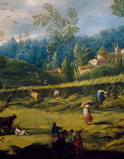 La mietitura (dettaglio) da Antonio Diziani
