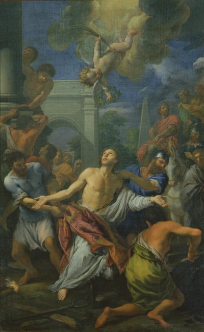Il martirio di San Lorenzo da Antonio Domenico Gabbiani