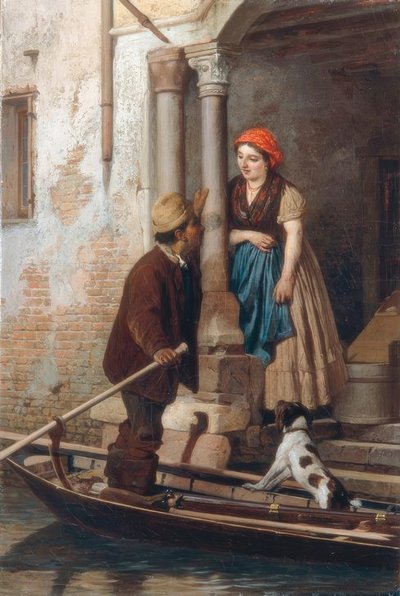 Corteggiamento a Venezia da Antonio Ermolao Paoletti