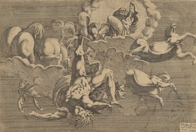 La caduta di Fetonte da Antonio Fantuzzi