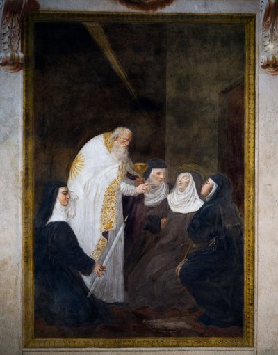 Morte di Santa Liberata da Antonio Fedi