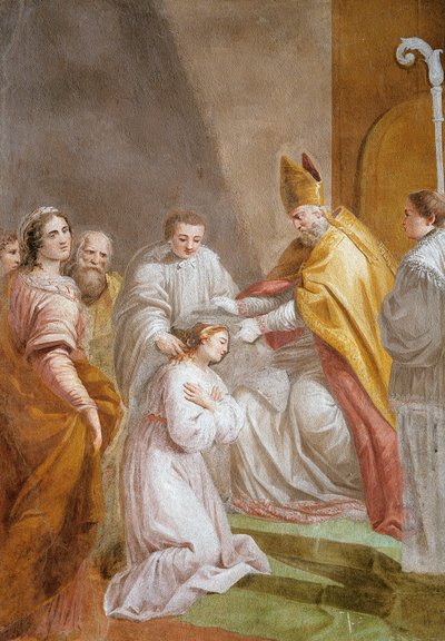 Ordinazione di Santa Liberata da Antonio Fedi