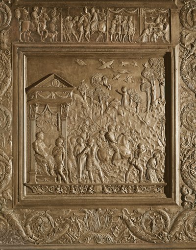 Martirio di San Paolo, dettaglio dalla porta centrale della basilica, decorata 1439-45 (bronzo) da Antonio Filarete