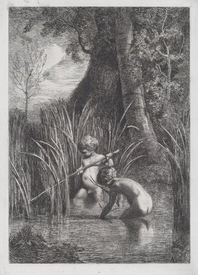 La pesca da Antonio Fontanesi