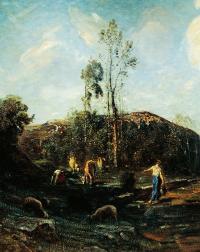 Le nuvole da Antonio Fontanesi