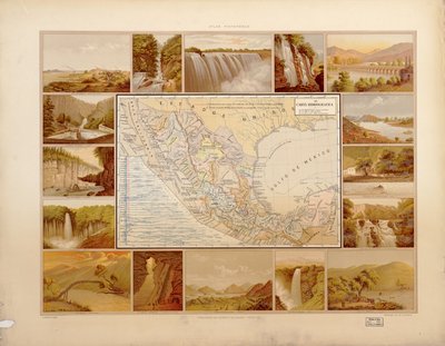 Atlante storico e pittorico degli Stati Uniti messicani. LOC 2008621671-10 da Antonio García Cubas