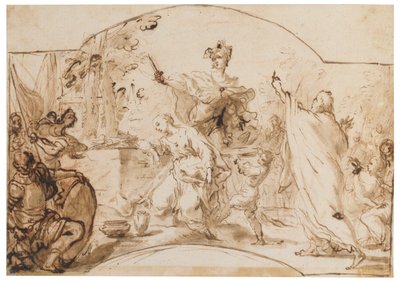 Il sacrificio di Ifigenia da Antonio Gionima