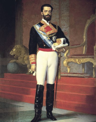 Amedeo di Savoia Aosta, Amedeo I, Re di Spagna da Antonio Gisbert