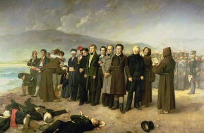 Esecuzione di Jose Maria de Torrijos y Uriarte e dei suoi compagni da Antonio Gisbert