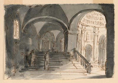 Vecchia Cattedrale a Brescia da Antonio Giuseppe Basoli