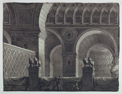 Scenografia, interno dell