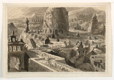 Scenografia, Città orientale da Antonio Giuseppe Basoli