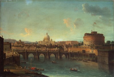 Il Tevere, Roma, verso Castel Sant