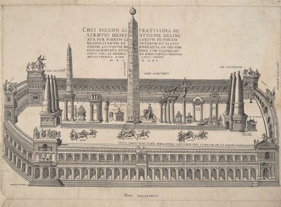 Circi Maximi Accuratissima Descriptio da Antonio Lafreri