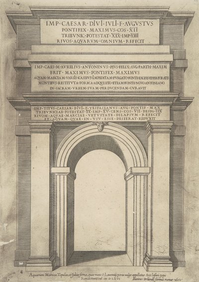 Speculum Romanae Magnificentiae da Antonio Lafreri
